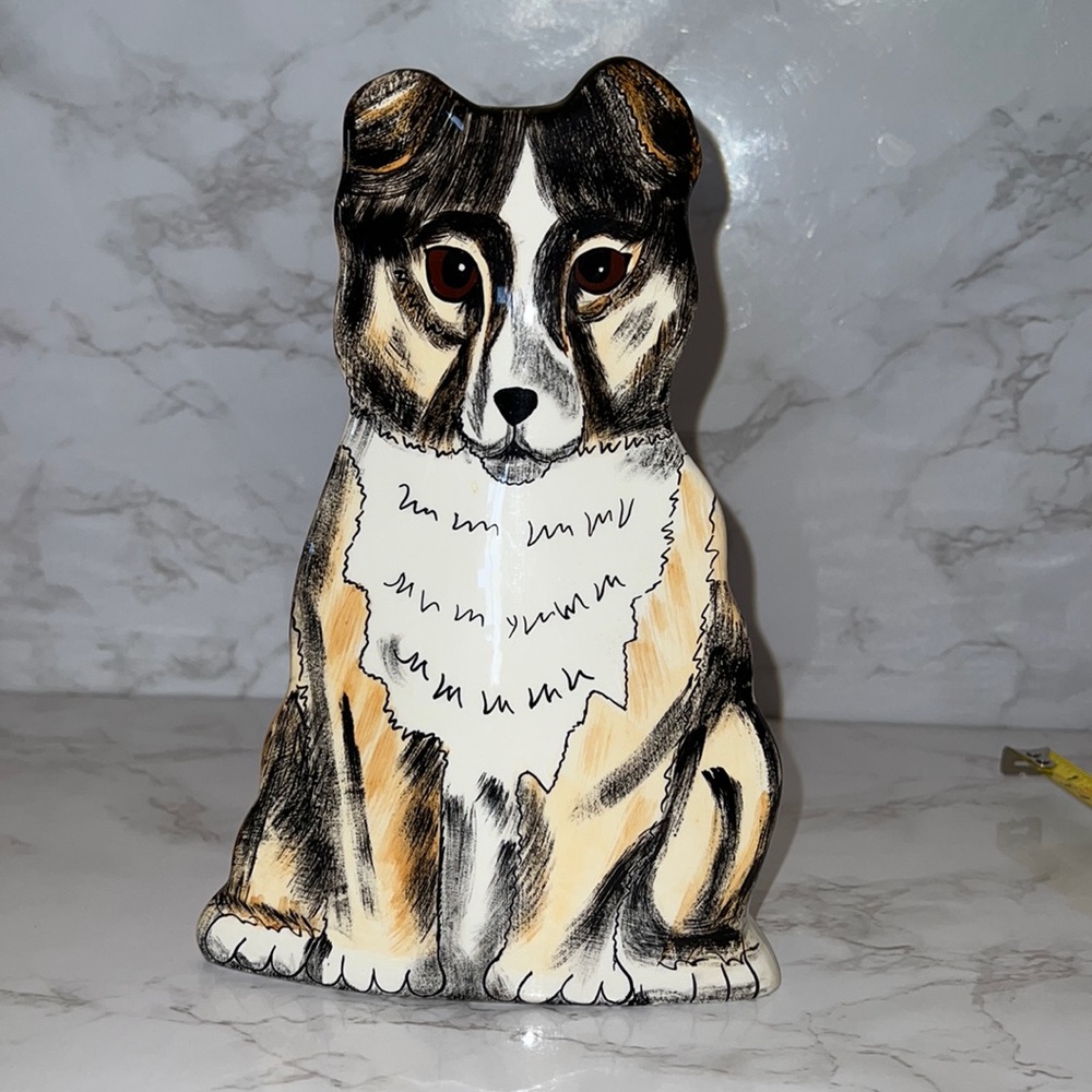 Dogs by Nina Vase - Sheltie, Collie, Boarder Collie, Shepard vintage Adorable